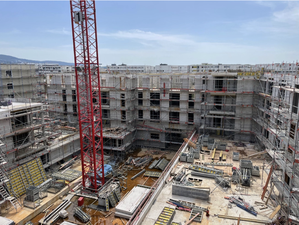 Kopernikusquartier Heidelberg  Baustelle